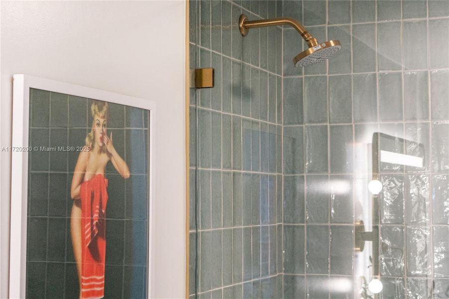 Close-up of interior finishes inside a home in , Miami (Image 25).