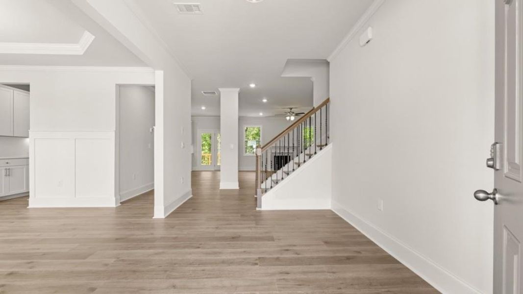 Spacious, unfurnished interior of a new home in Thalley Creek Estates, Cumming (Image 16). Spacious, unfurnished interior of a new home in Thalley Creek Estates, Cumming (Image 16).
