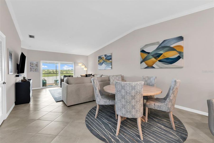 Furnished interior view inside a new home in , Punta Gorda (Image 12).