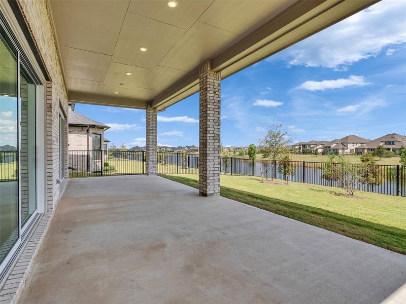 Exterior details and patio area of a home in , Cypress (Image 29). Exterior details and patio area of a home in , Cypress (Image 29).