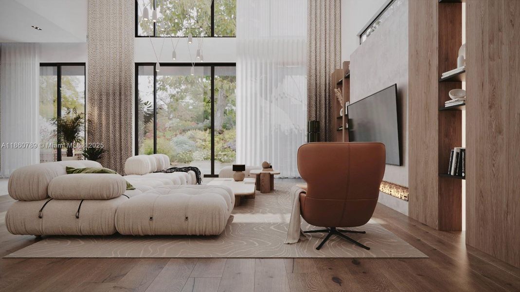 Furnished interior view inside a new home in , North Bay Village (Image 5).