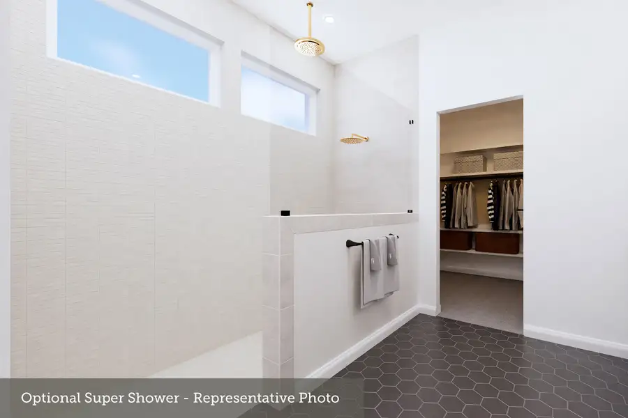 The Bluebonnet - Optional Super Shower The Bluebonnet - Optional Super Shower