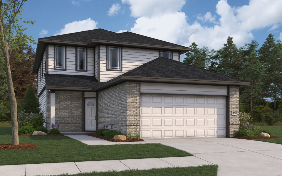Rendering of floor plan. Colors and features may differ from shown representation. Rendering of floor plan. Colors and features may differ from shown representation.