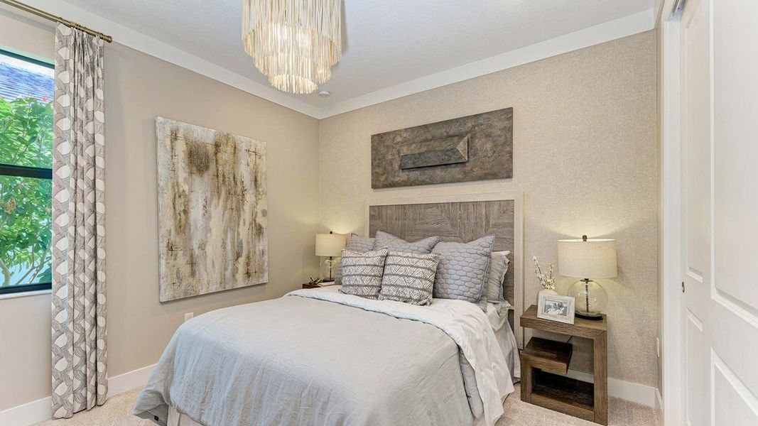 Representative furnished interior of a home built from the Summerland by Kolter Homes in Cresswind Lakewood Ranch, Lakewood Ranch (Image 31).