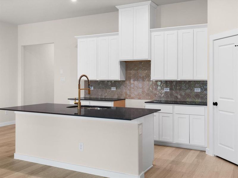 Furnished interior view inside a new home in Hadley Farms, Godley (Image 13). Furnished interior view inside a new home in Hadley Farms, Godley (Image 13).