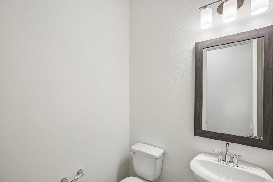 Furnished interior view inside a new home in Legacy, Friendswood (Image 8).