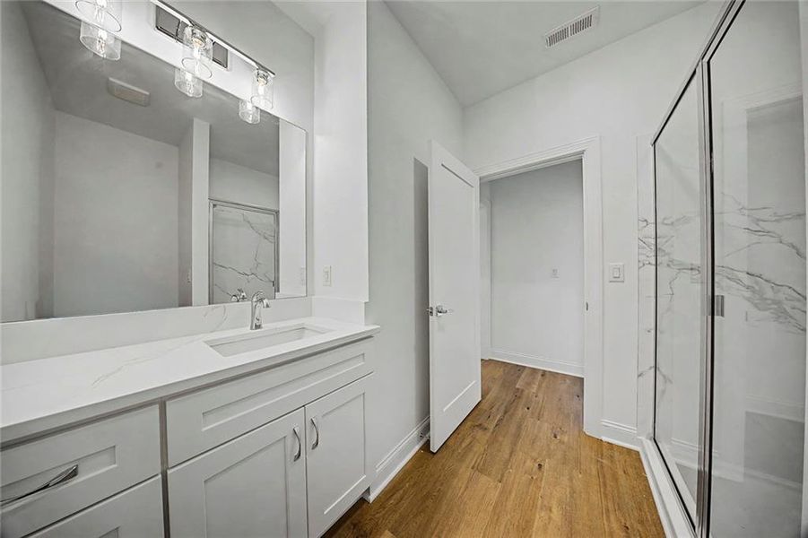 Furnished interior view inside a new home in , Canton (Image 8).