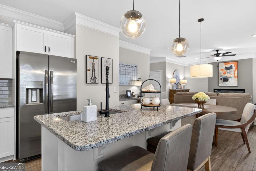 Furnished interior view inside a new home in Trellis Park, Hampton (Image 5).