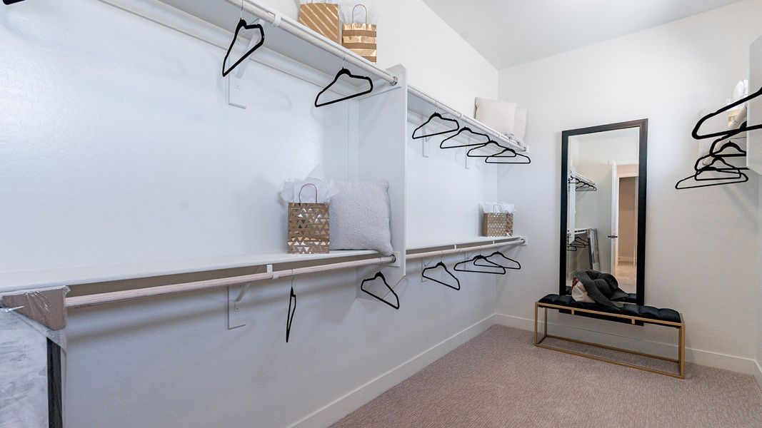 Representative furnished interior of a home built from the Almeria by DRB Homes in Windrose, Waddell (Image 17).