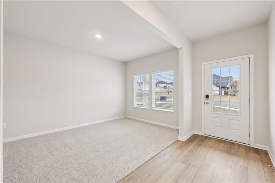 Spacious, unfurnished interior of a new home in Parkside at Grayson, Grayson (Image 33).