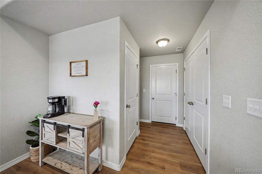 Furnished interior view inside a new home in , Colorado Springs (Image 29).