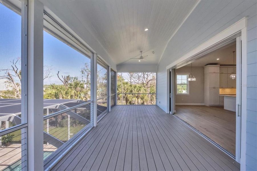 Exterior details and patio area of a home in , Englewood (Image 29).