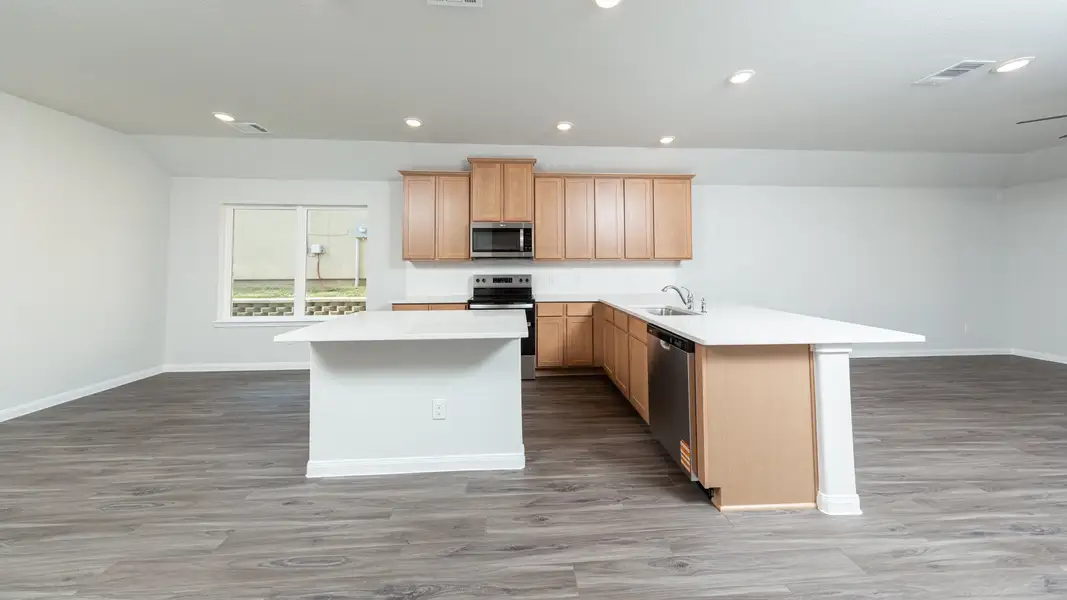 Dining Area, Kitchen and Family Room