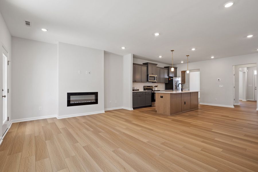 Spacious, unfurnished interior of a new home in Renaissance at White Oak, Garner (Image 21).