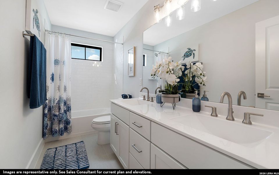 Furnished interior view inside a new home in , San Antonio (Image 13).