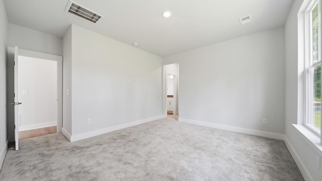 Furnished interior view inside a new home in Creeks at Midway, Anderson (Image 17).
