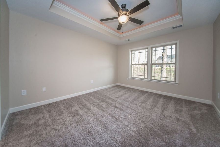 Representative unfurnished interior of a home built from the Inman by Enchanted Homes in Hampshire Heights, Moore (Image 29).