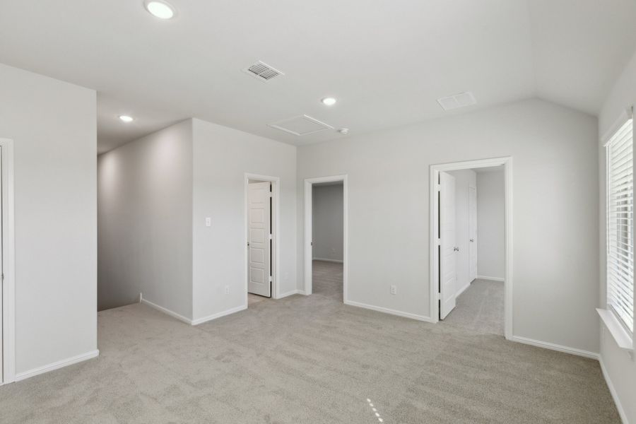 Game Room in the Holden home plan by Trophy Signature Homes – REPRESENTATIVE PHOTO Game Room in the Holden home plan by Trophy Signature Homes – REPRESENTATIVE PHOTO