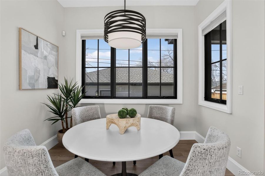 Eating Nook conveniently next to Kitchen on Main Floor