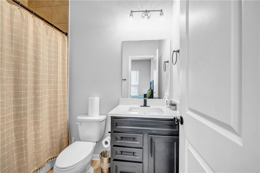 Furnished interior view inside a new home in Briar Creek, Atlanta (Image 10).