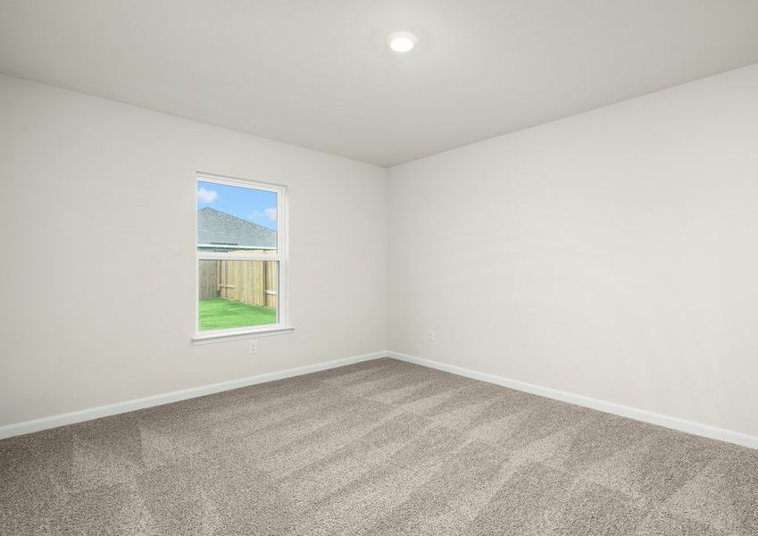 The master bedroom has a large window that lets in great, natural light. The master bedroom has a large window that lets in great, natural light.