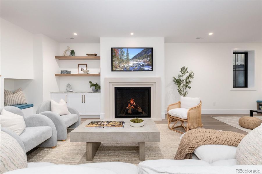 Furnished interior view inside a new home in , Denver (Image 16). Furnished interior view inside a new home in , Denver (Image 16).