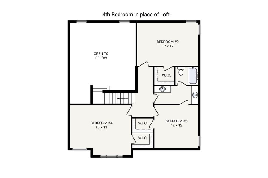 2D floor plan layout of this home in , Moncks Corner, SC (Image 8).