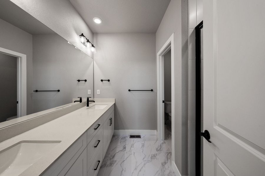 Furnished interior view inside a new home in Berkeley Villas, Denver (Image 11).