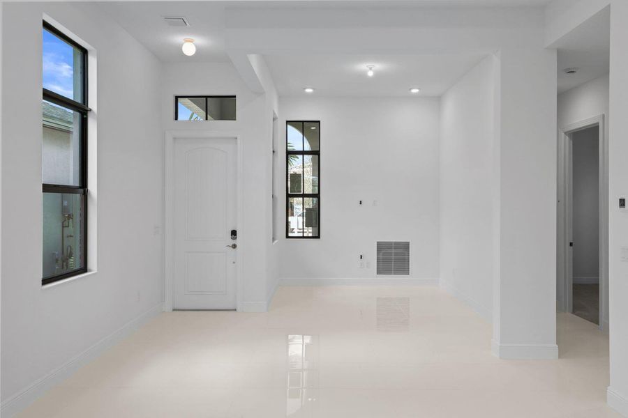 Furnished interior view inside a new home in Cresswind Palm Beach at Westlake, Westlake (Image 5).