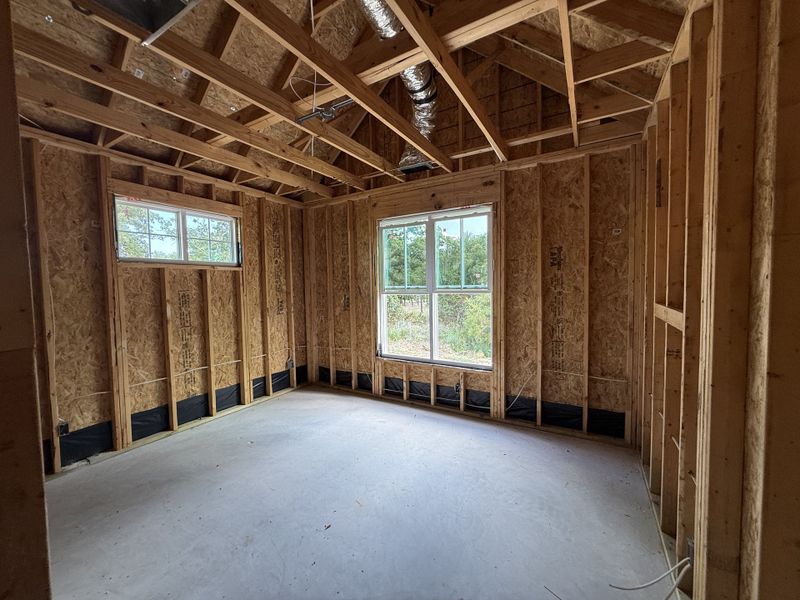 In-progress construction of a new home in Monarch Manor, Poolville, TX (Image 21).