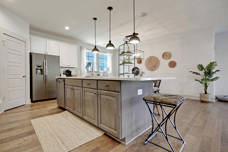 Furnished interior view inside a new home in Creek Pointe, Moncks Corner (Image 16). Furnished interior view inside a new home in Creek Pointe, Moncks Corner (Image 16).