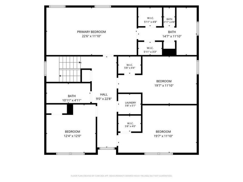 2D floor plan layout of this home in , Mansfield, GA (Image 6).