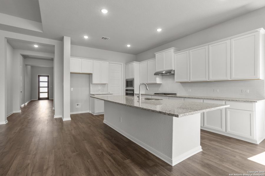 Furnished interior view inside a new home in Stillwater Ranch, San Antonio (Image 10).