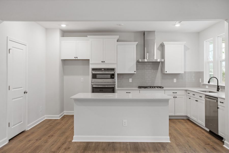 Furnished interior view inside a new home in Sweetbrier, Durham (Image 8).