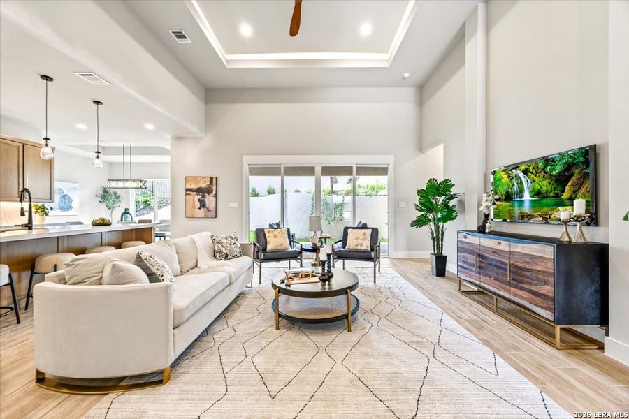 Furnished interior view inside a new home in , San Antonio (Image 10).