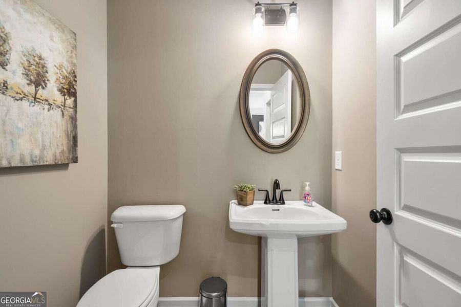 Furnished interior view inside a new home in Cobblestone Crossing Commons, Byron (Image 21).