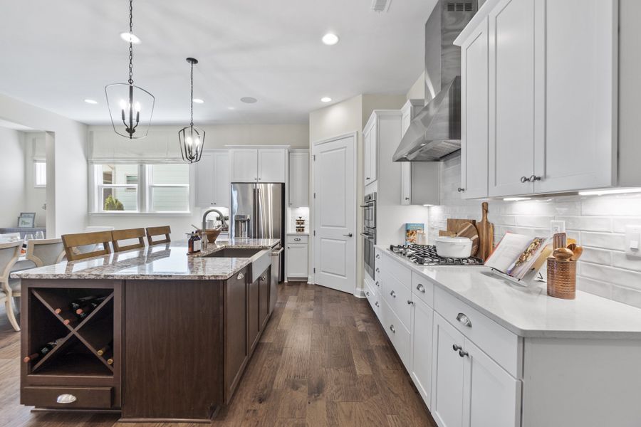 Representative furnished interior of a home built from the Presley by Taylor Morrison in River Falls, Tega Cay (Image 5).