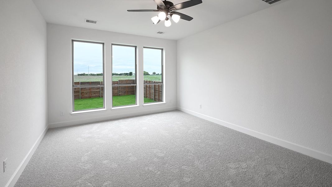 Spacious, unfurnished interior of a new home in Juniper Springs, Lockhart (Image 16). Spacious, unfurnished interior of a new home in Juniper Springs, Lockhart (Image 16).