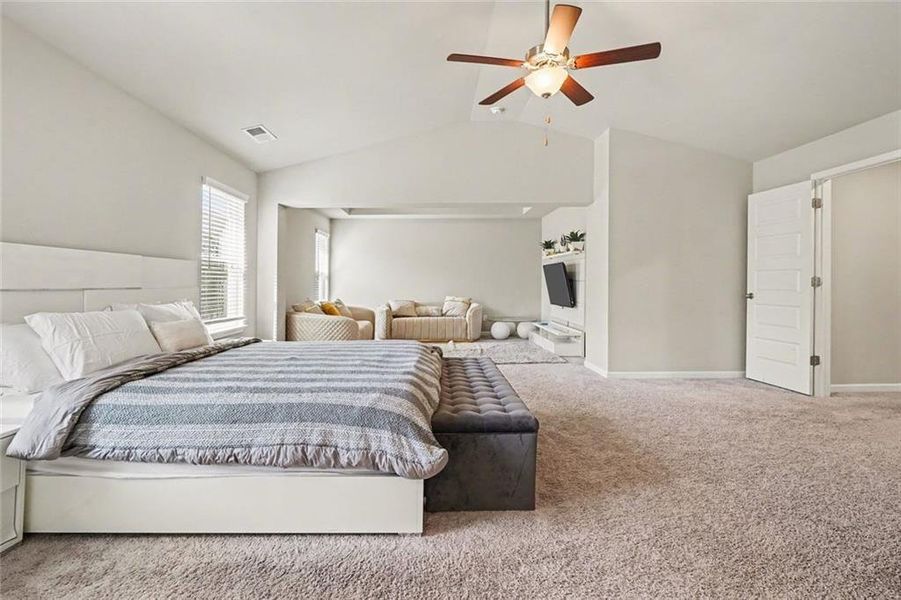 Furnished interior view inside a new home in , Stockbridge (Image 15). Furnished interior view inside a new home in , Stockbridge (Image 15).