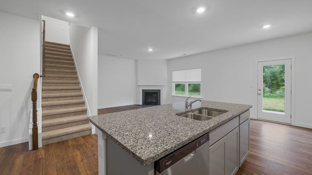 Furnished interior view inside a new home in Hillcrest Landing, McDonald (Image 6).