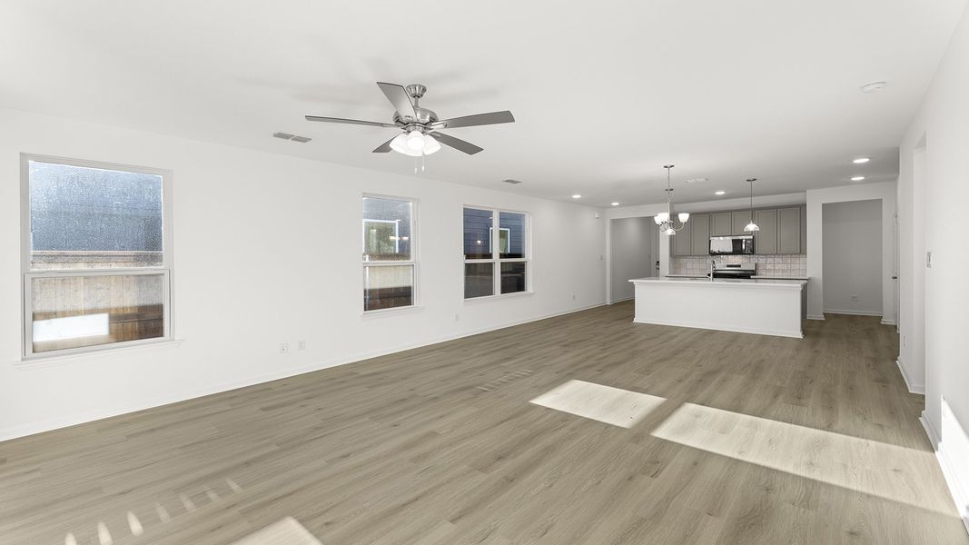 Spacious, unfurnished interior of a new home in Waterscape, Royse City (Image 19). Spacious, unfurnished interior of a new home in Waterscape, Royse City (Image 19).