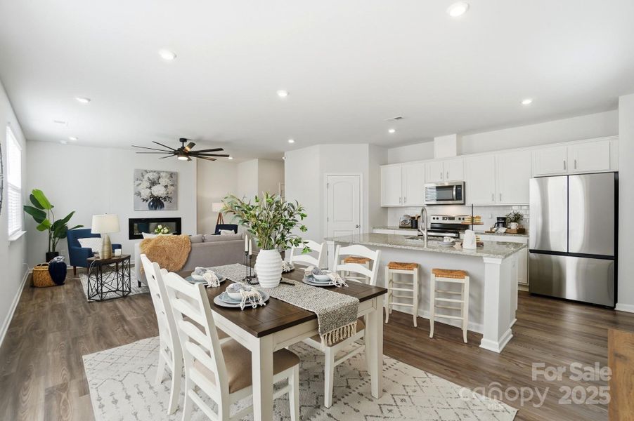 Furnished interior view inside a new home in , Monroe (Image 38). Furnished interior view inside a new home in , Monroe (Image 38).