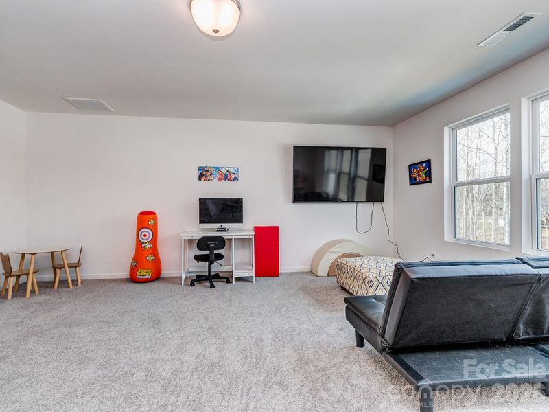 Furnished interior view inside a new home in , Statesville (Image 17).