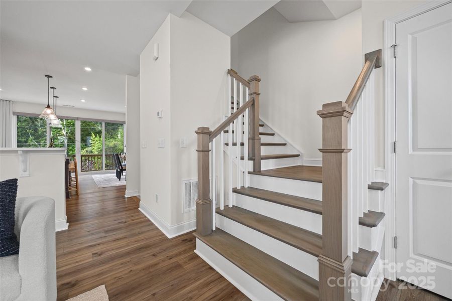 Stairway leading to 3rd