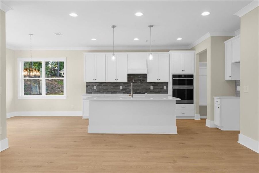Spacious, unfurnished interior of a new home in , Flowery Branch (Image 46).