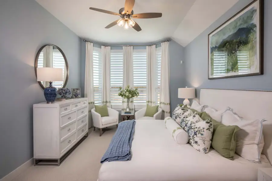 Representative Primary Bedroom - some options shown