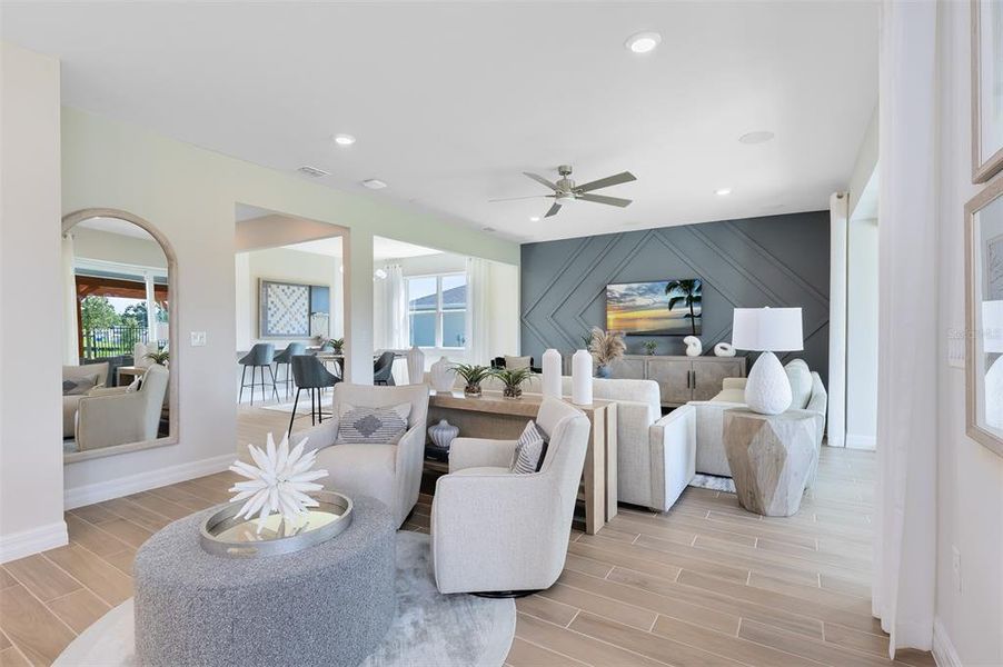 Furnished interior view inside a new home in Hartford Terrace, Davenport (Image 5).