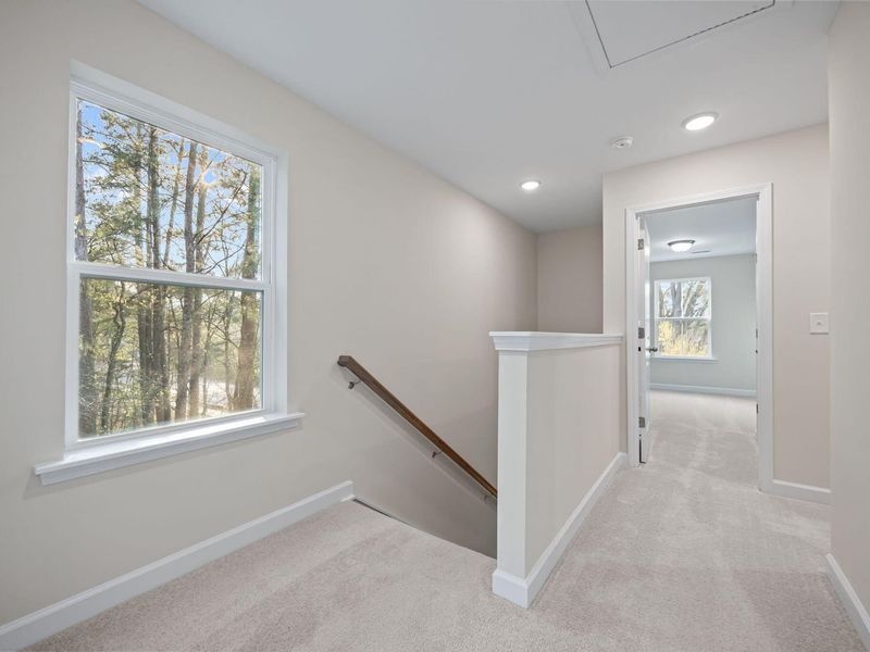 Spacious, unfurnished interior of a new home in Camden Park, Knightdale (Image 39).