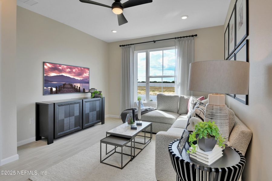 Furnished interior view inside a new home in , Fernandina Beach (Image 20).