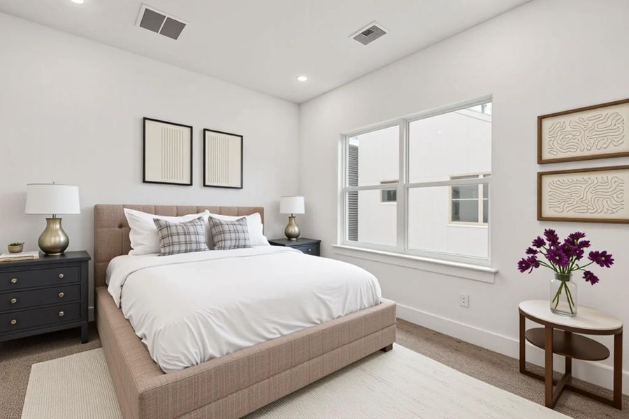 Furnished interior view inside a new home in , Houston (Image 10). Furnished interior view inside a new home in , Houston (Image 10).